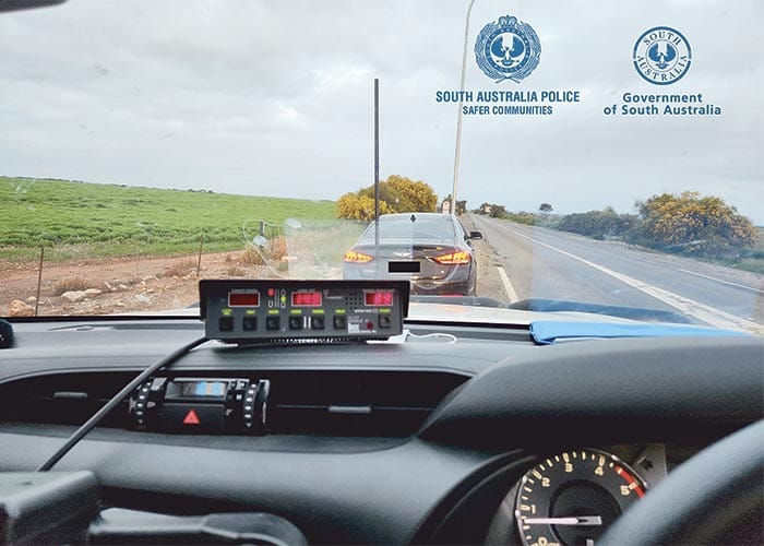 Police News... Speeder issued a fine, loses licence