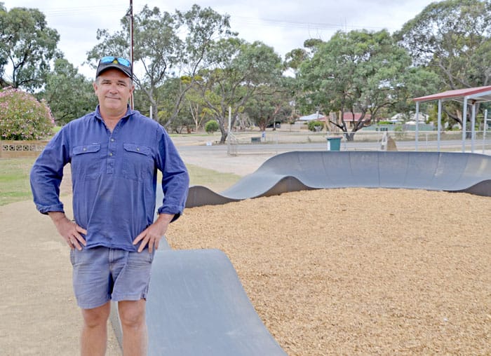 Pumping up Apex Park