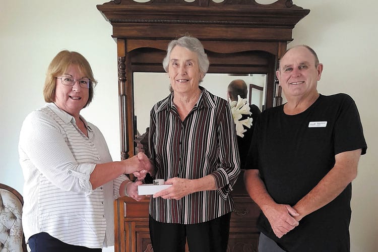 Ardrossan Meals on Wheels service awards