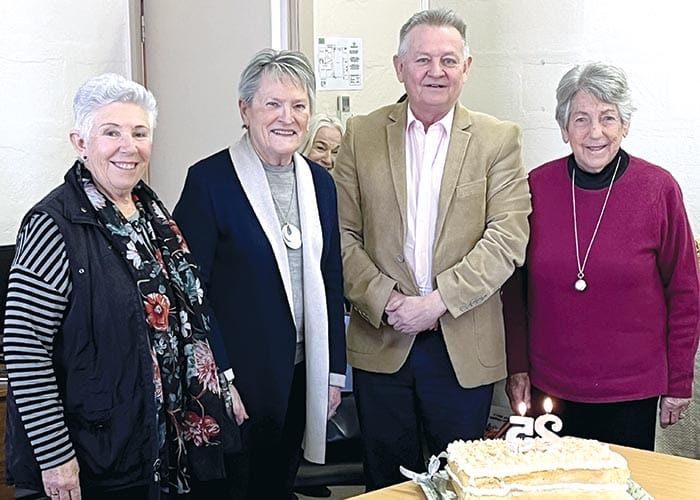 Silver service for MOW