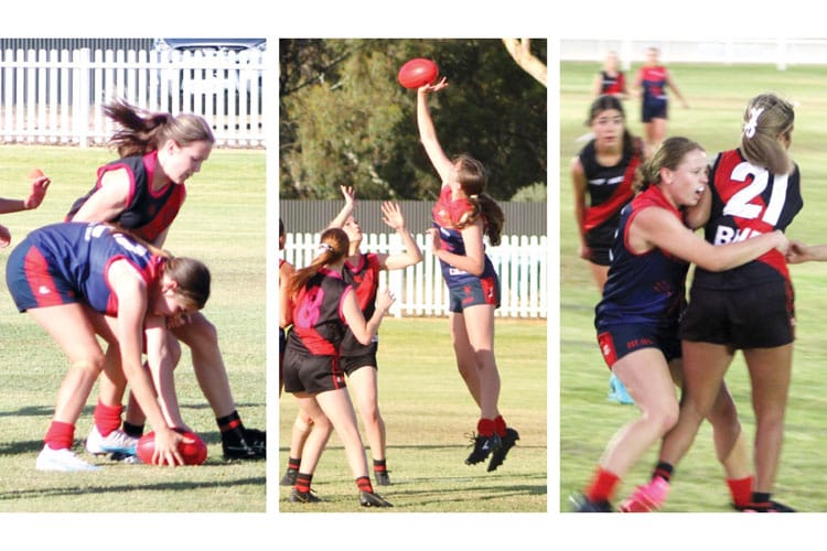 Footy season begins for Moonta women