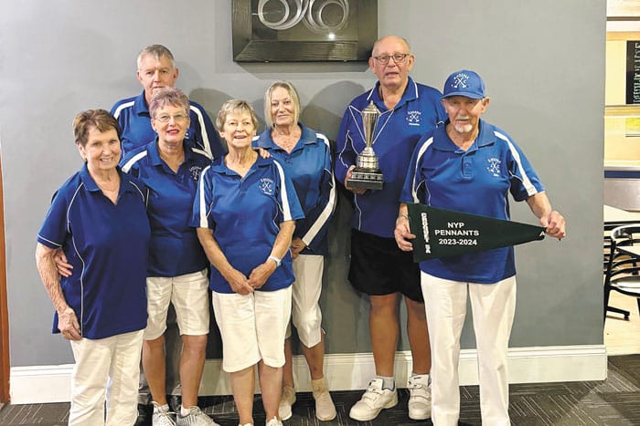 Croquet pennant winners