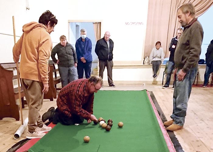 Cross Roads indoor cush bowls finals