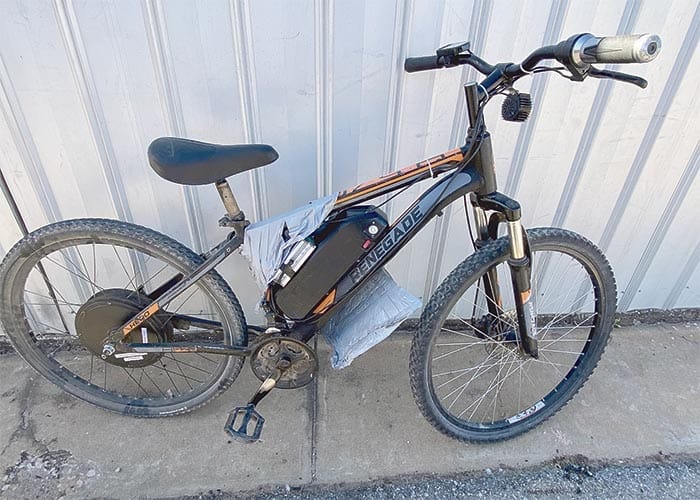 Police News... Youths caught riding motorised bicycles