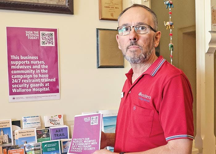 Locals get behind push for 24/7 hospital guards