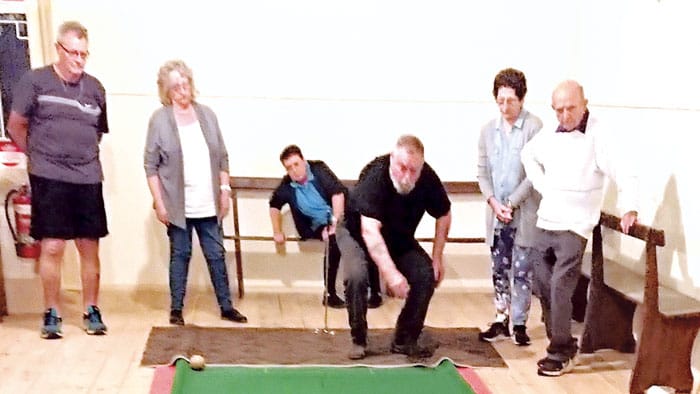 Cross Roads indoor cush bowls