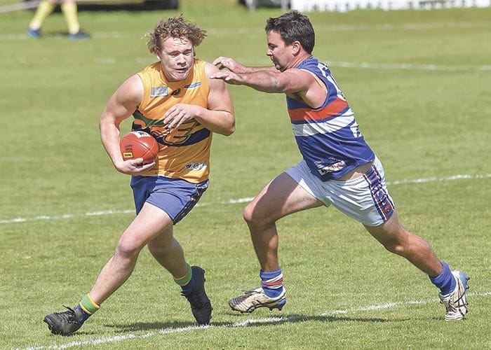 YPFL B grade: Eagles send shock with dominant display