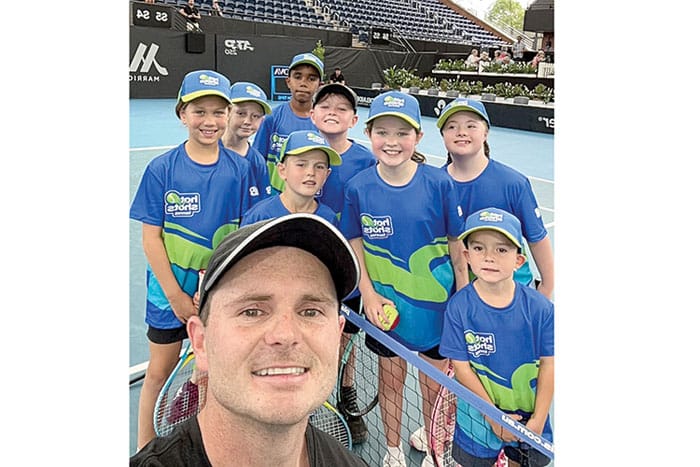 YP kids star on centre court