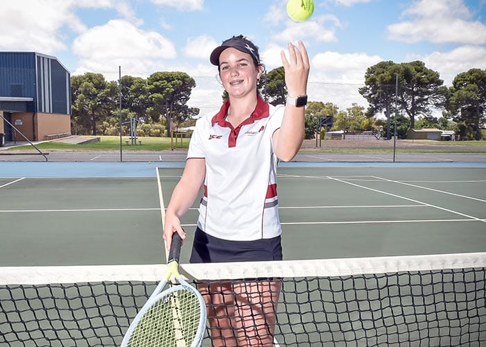 Walsh walks into state tennis team