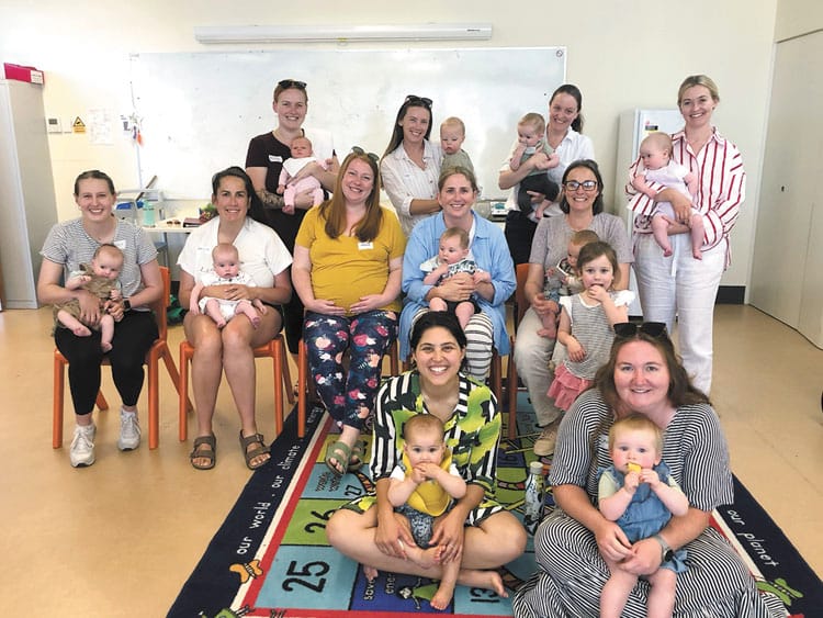 Feeding-friendly group in Kadina