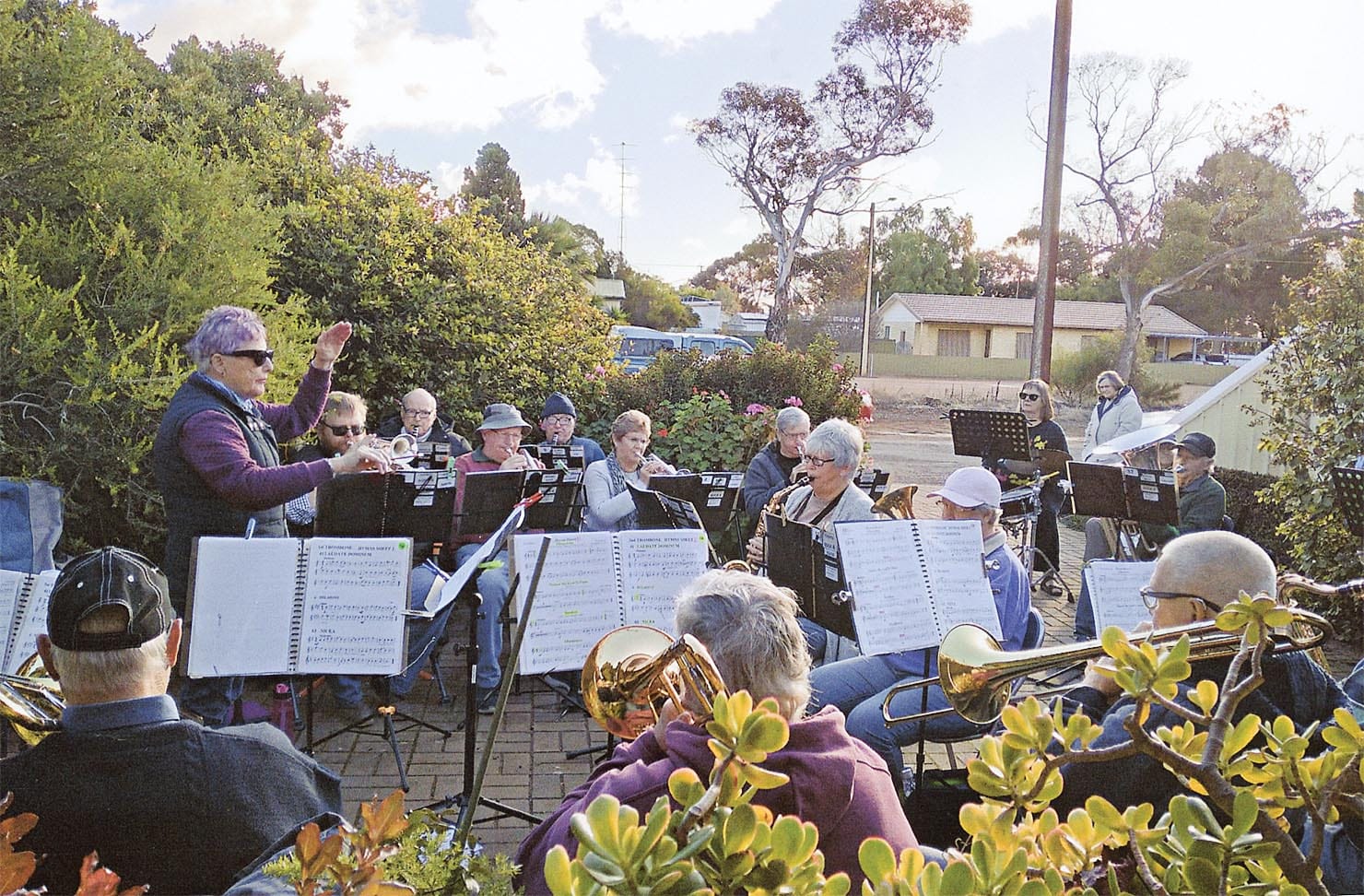 KWM Band makes a house call in Kadina