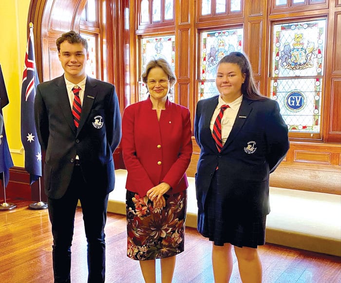 MAS captains attend Governor’s reception