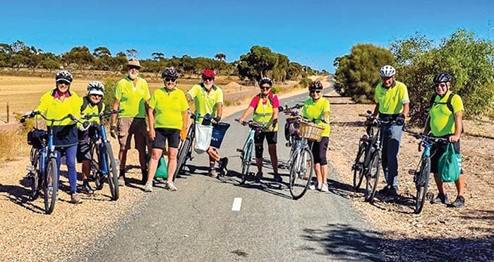 C Side Cyclists tackle local track