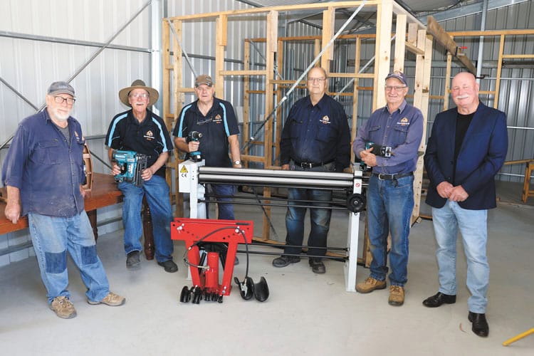 Community grant at work in men’s shed
