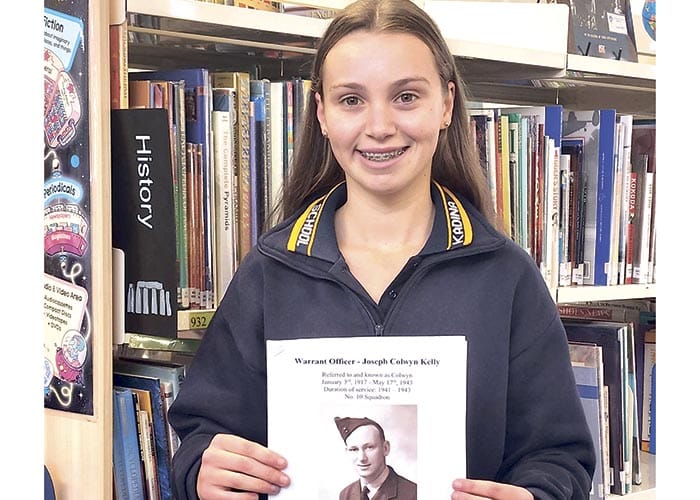 KMS student honoured