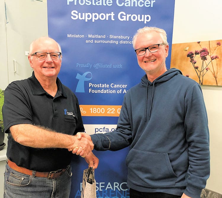 Social worker connects with YP prostate group