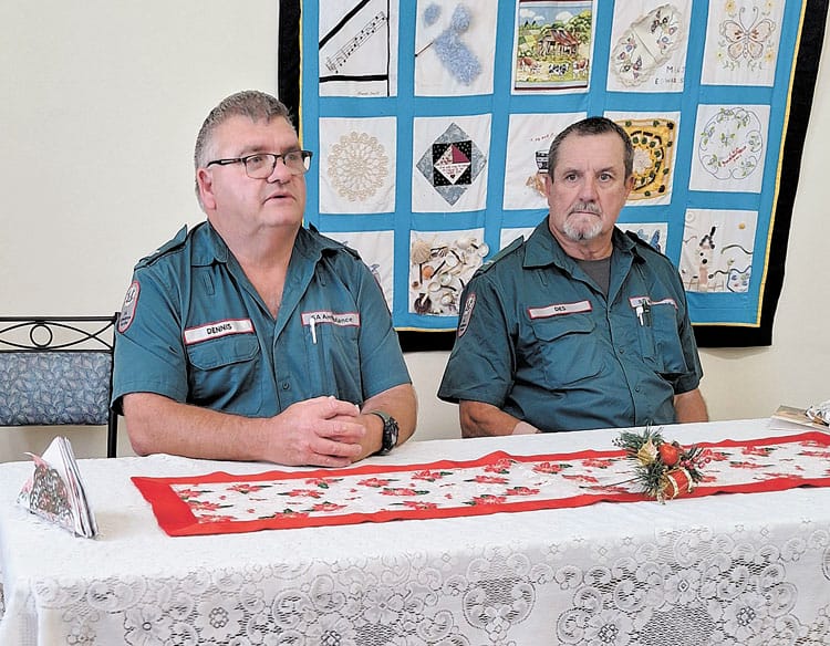 Ambos made welcome at Ardrossan SACWA