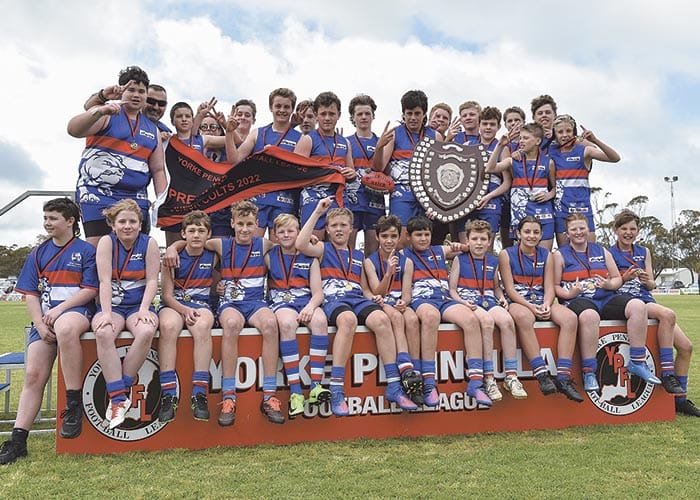 YPFL junior colts - Back-to-back Bulldog bliss