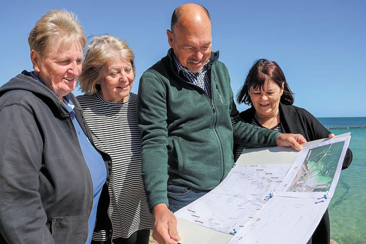 Proposed swimming jetty awaits funding