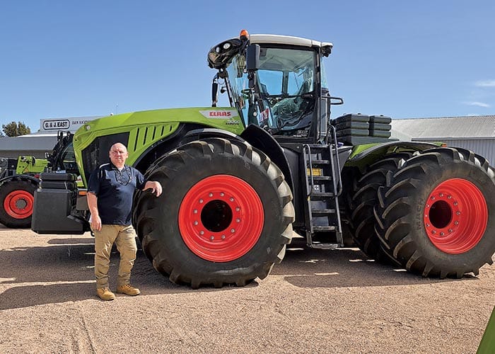 G&J East at the top of the CLAAS