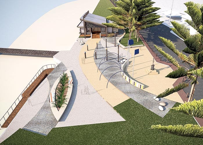 New square makes a splash