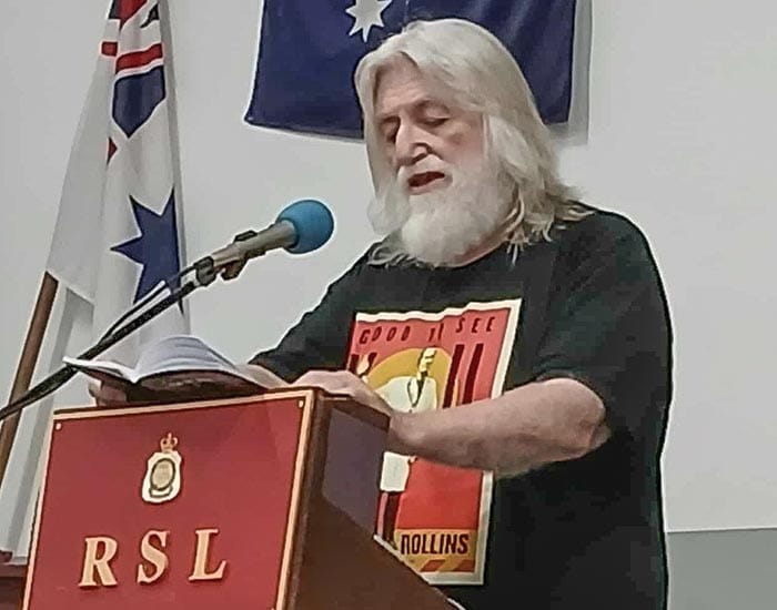 Open mic poetry debuts