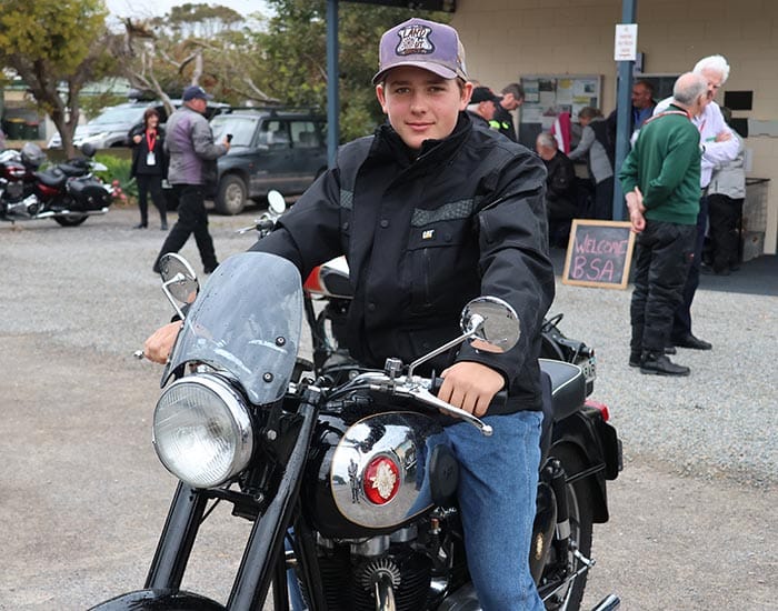 BSA riders get a taste of Hardwicke Bay