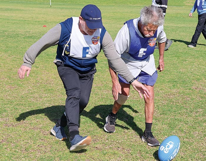Walking footy returns to Kadina for 2025 season
