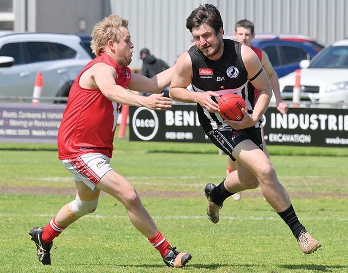 YPFL B grade... Paskeville pressure wins grand final berth
