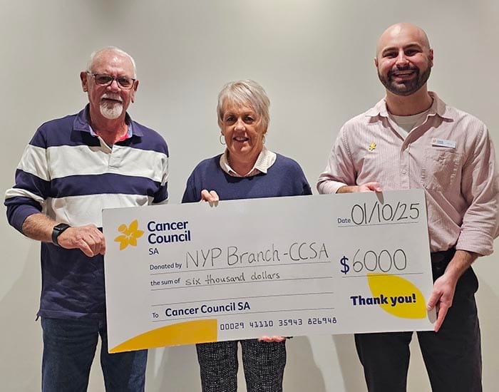 NYP branch raises more than $500k for Cancer Council SA