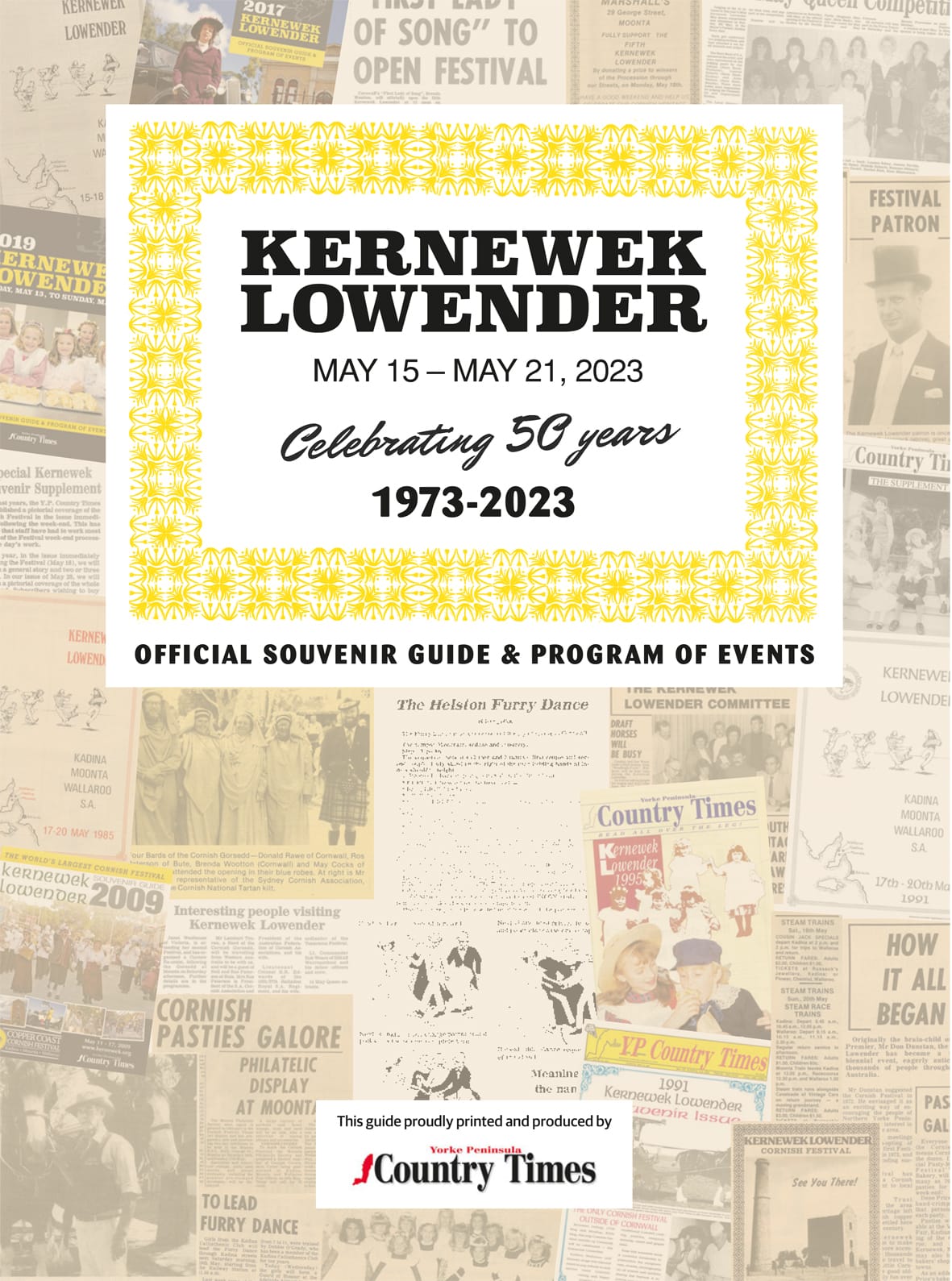 Kernewek Lowender Souvenir Guide 2023