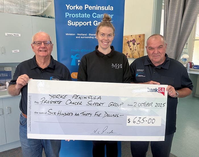 Melville Hotel raises funds for prostate cancer research