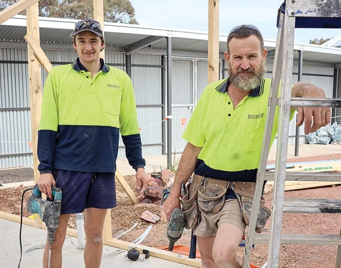Building the future at YP Field Days site