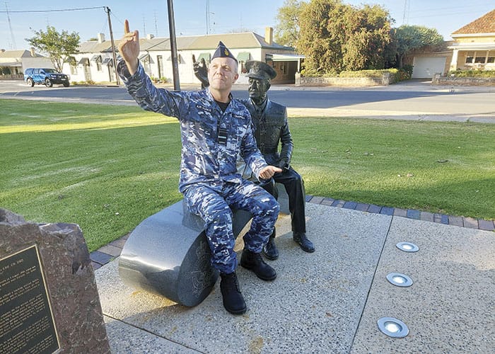Air Marshal visits Moonta to honour RAAF pioneer