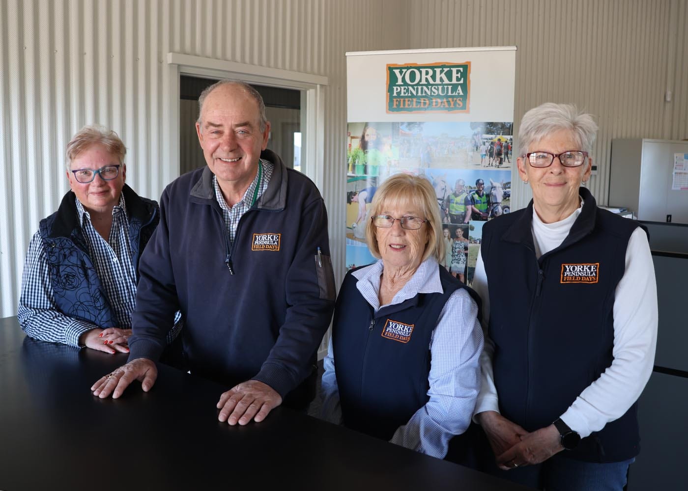 Rosalie hands over the books