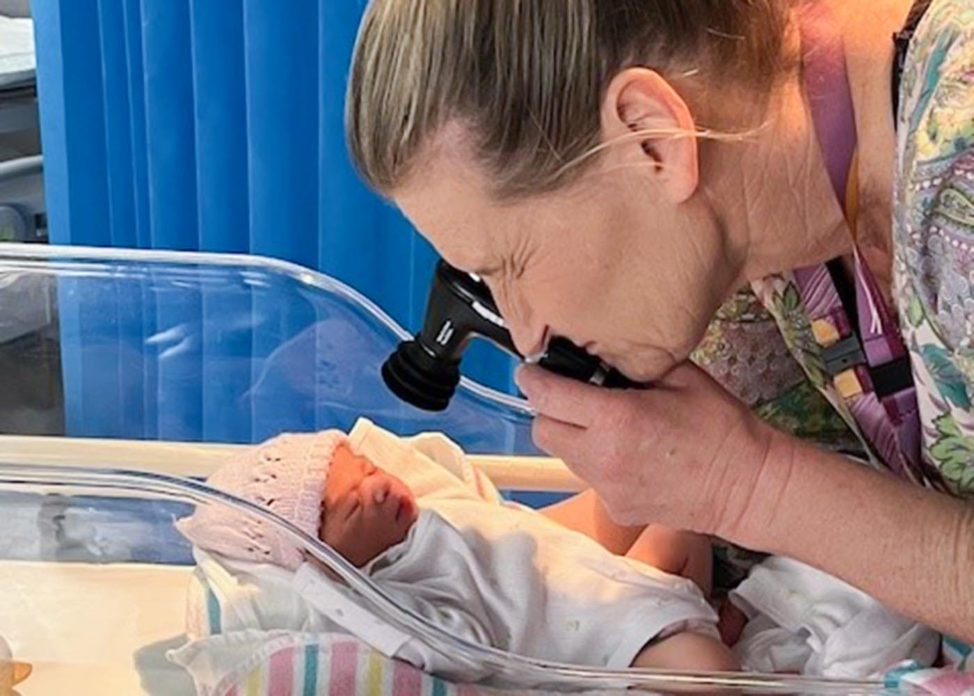 Baby eye health under the otoscope at Wallaroo