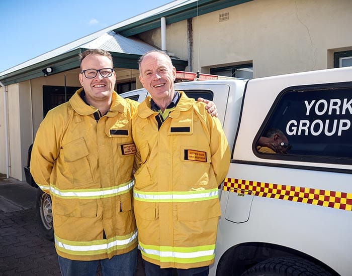 Together on the farm and fireground