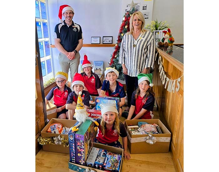 Festive season charity partnership in action