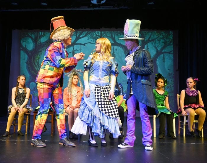 Wonderland brought to life on stage this weekend