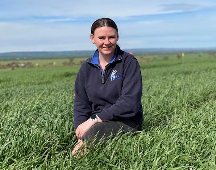 New trial soil fertility and water retention trial at Hart Field Day