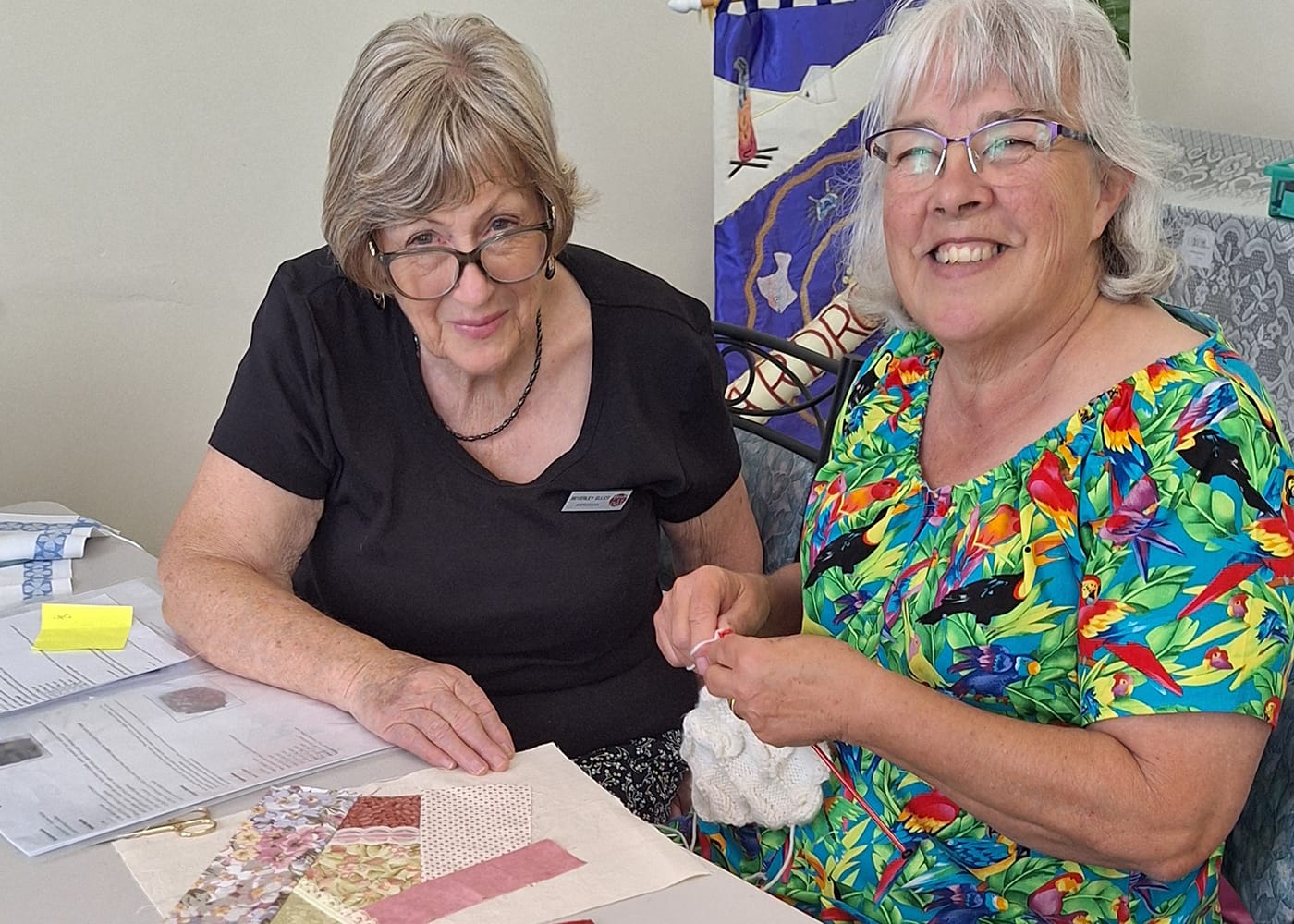 Meet the members — the kettle is always on