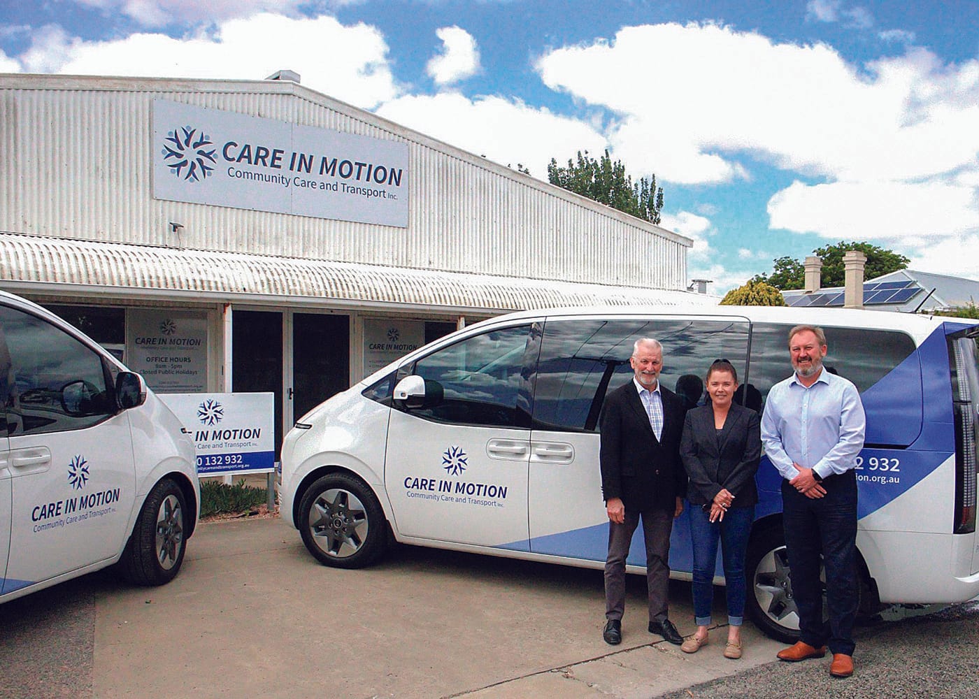 New vehicles boost community transport