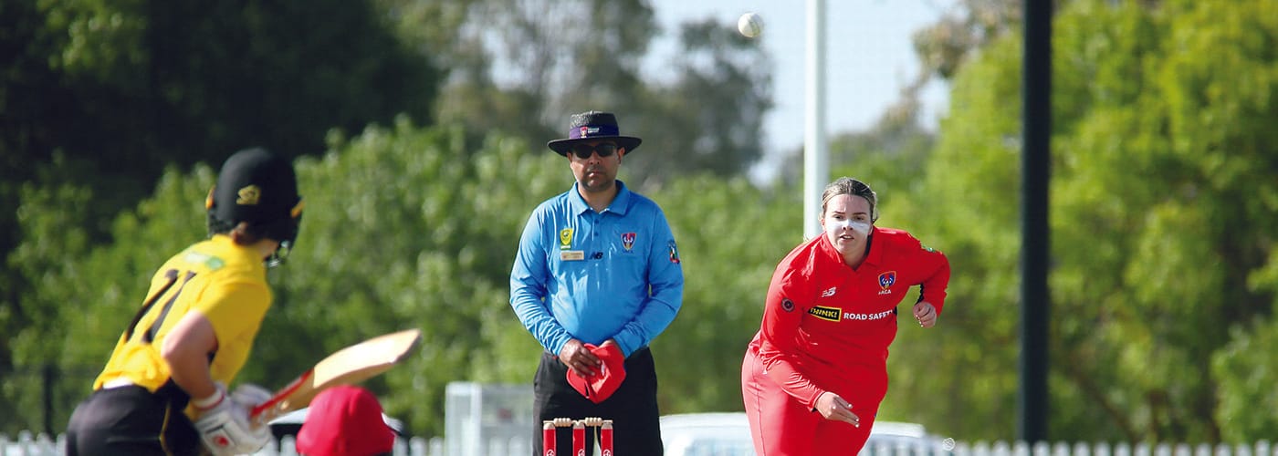 McCauley representing SA  at national championships