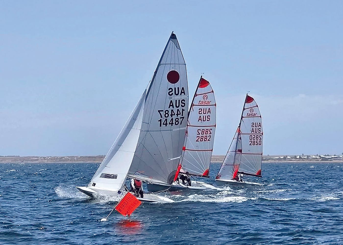 Hot day treats sailors