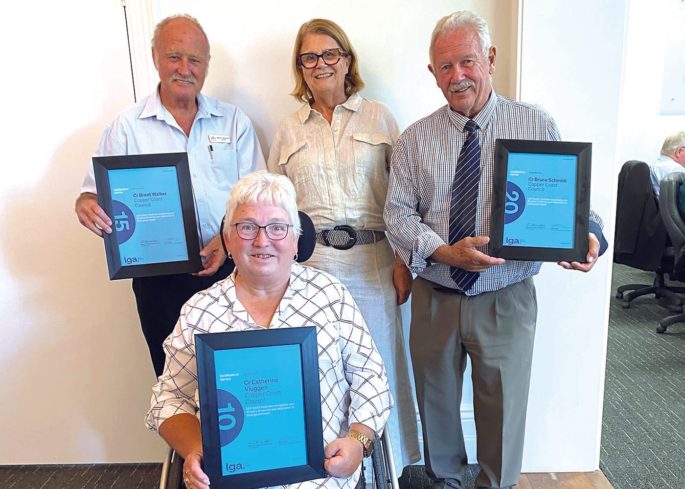 60 years of combined service