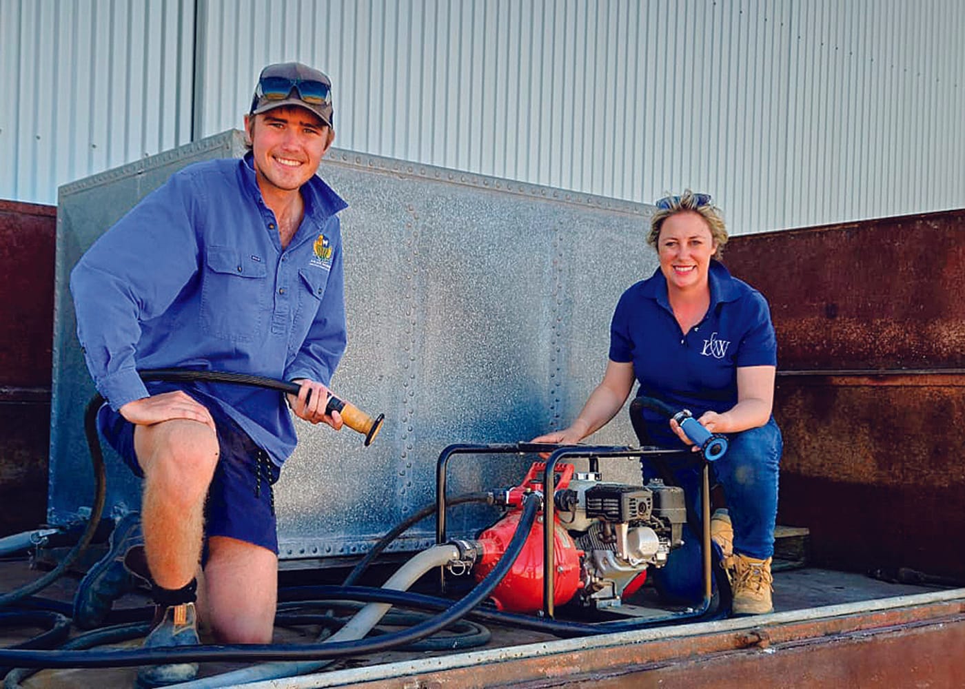 Help for farmers to fight fires