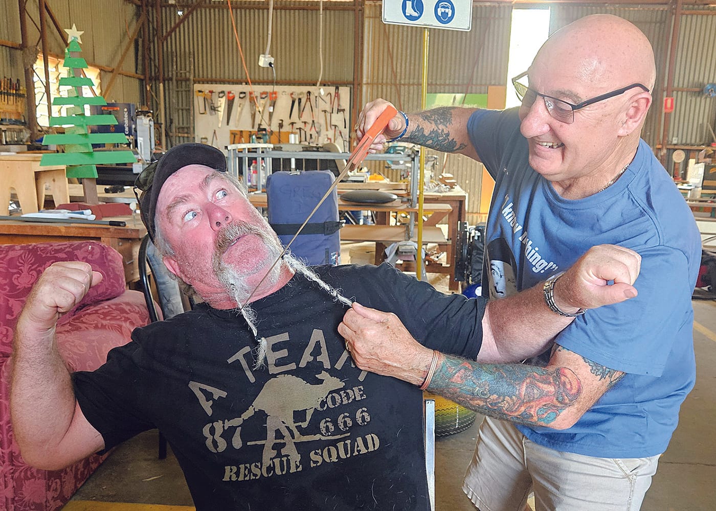 Michie’s ‘mo to go for cancer support