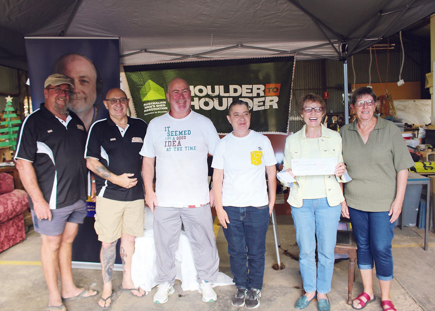 Bute shave raises money for Greenhill Lodge