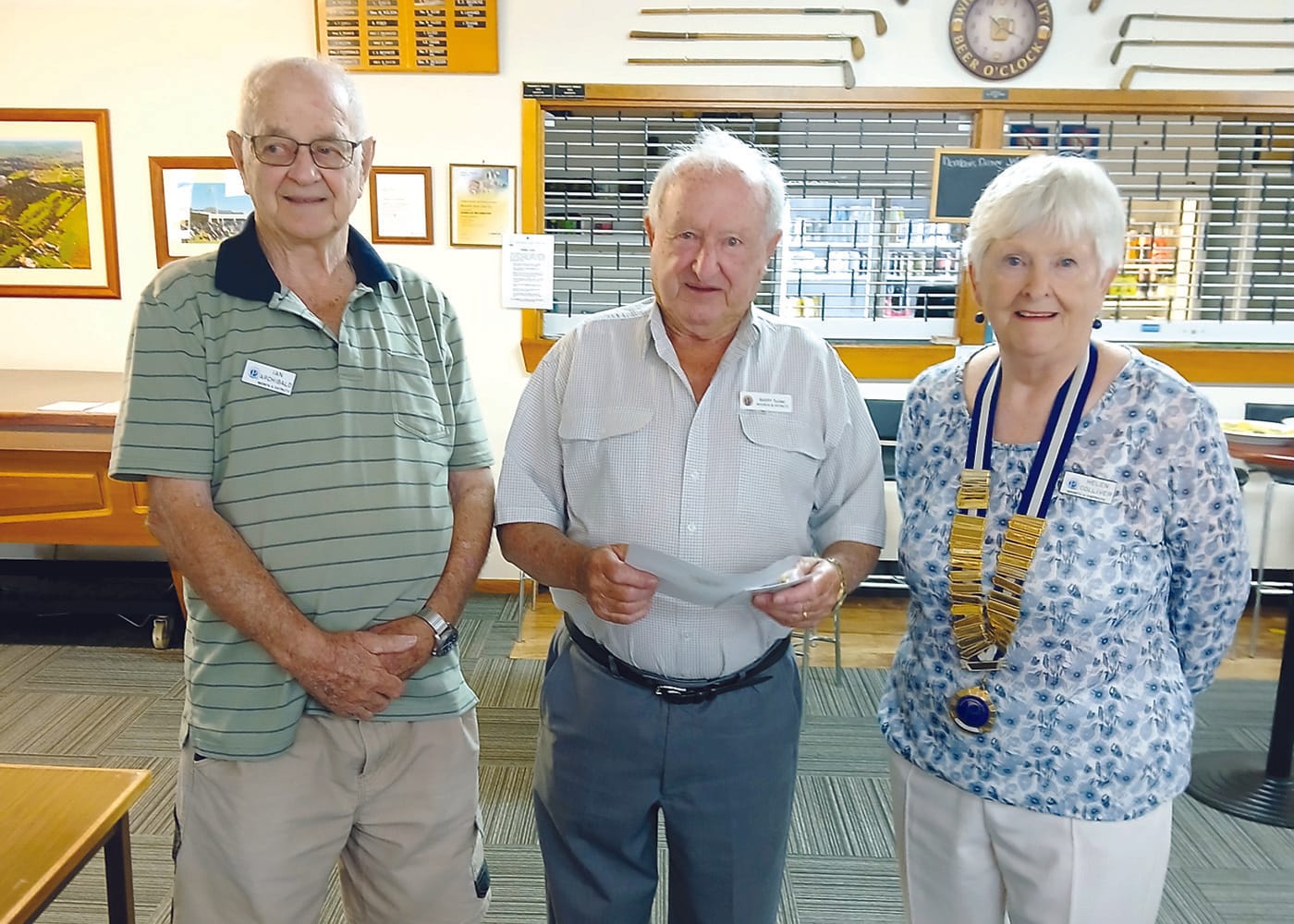 Maitland local welcomed into Moonta Probus