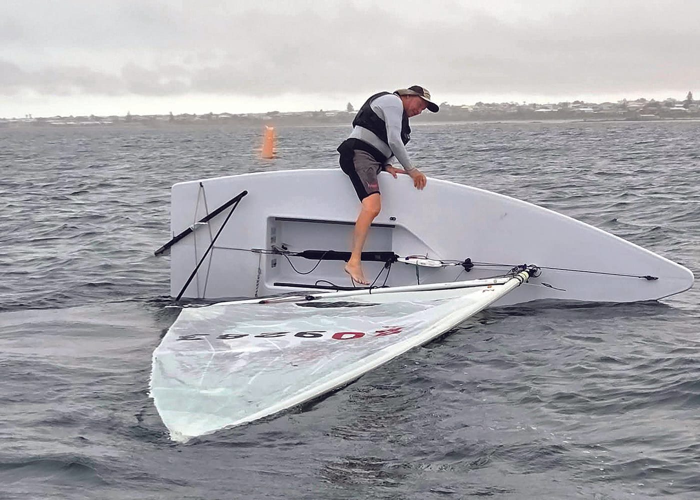 Wet sailing in Wallaroo